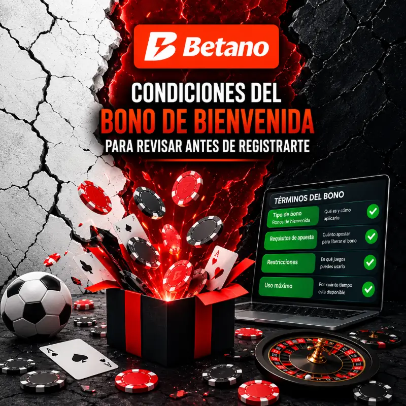 Condiciones para obtener el bono de bienvenida