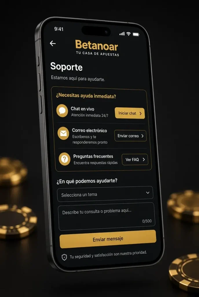 Teléfono con servicio de atención al cliente